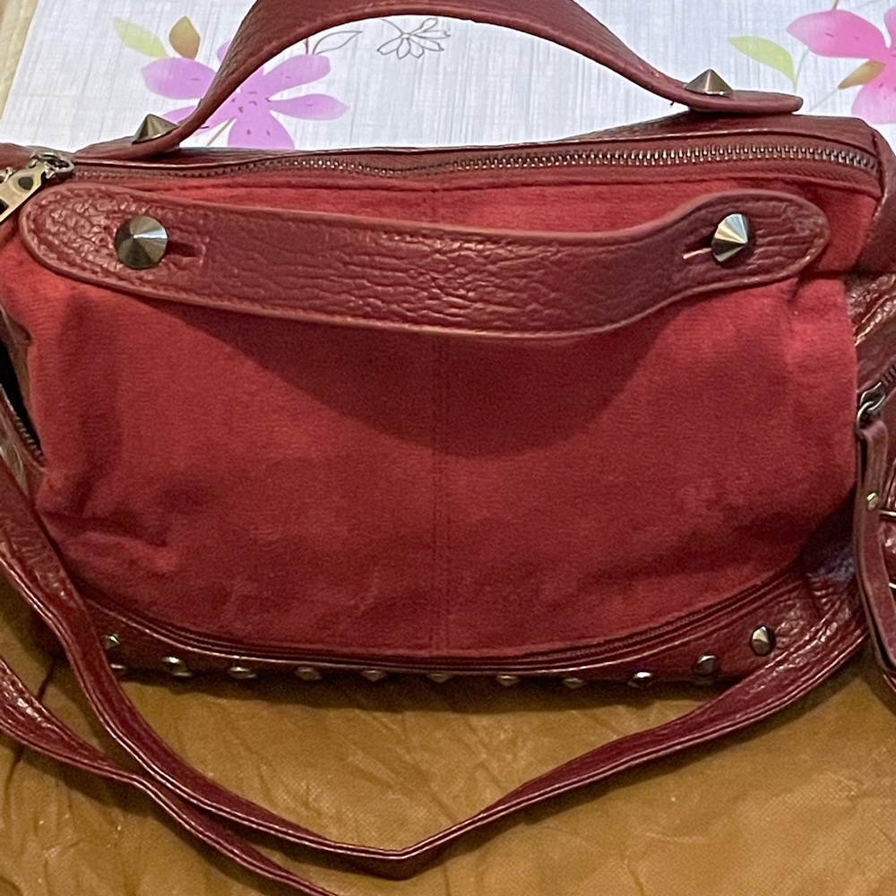 ELLA & ELLY NWT Red Burgundy Bag